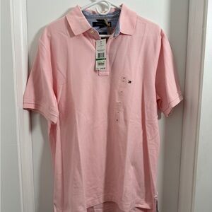Tommy Hilfiger Light Pink Polo Shirt for Men